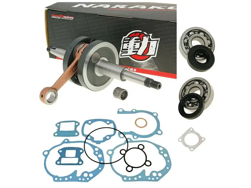Kurbelwelle Set Naraku für Peugeot Speedfight 1 2 50ccm stehend LC E1 Neue Ware