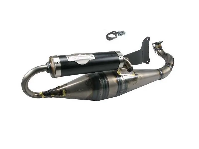 Must-Have Auspuff Top Performances Nardo 2 Replica Black Aprilia Yamaha Aerox 50