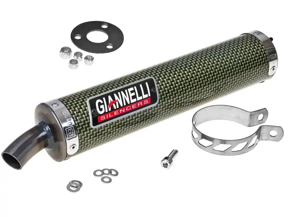 Endschalldämpfer Giannelli Kevlar Sport HONDA NSR 125 R NSR125R 92-01 Neue Kollektion