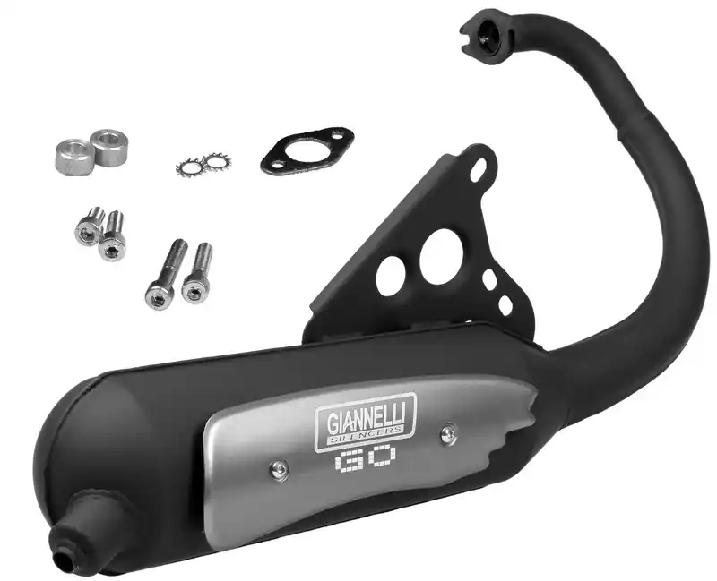 Zertifiziert Auspuff Giannelli GO Aprilia MBK Booster Stunt Yamaha stehend 2T 50