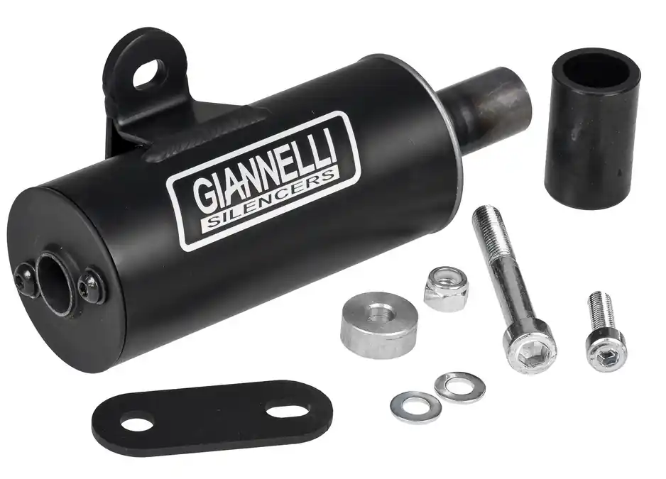 Echt Auspuff Schalldämpfer Giannelli Vintage Vespa PX 125 150 2T ab 2011