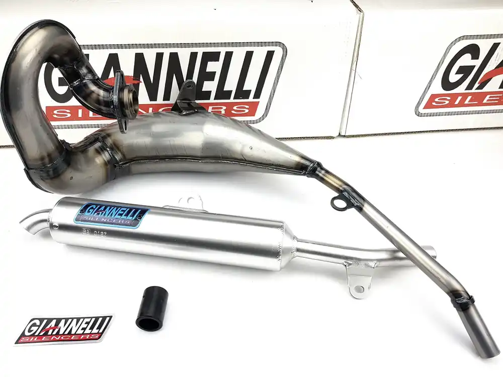 Giannelli Enduro ALU Ersatzauspuff Yamaha DTR DT 125 R WR 2 Takt Nur Für Kurze Zeit