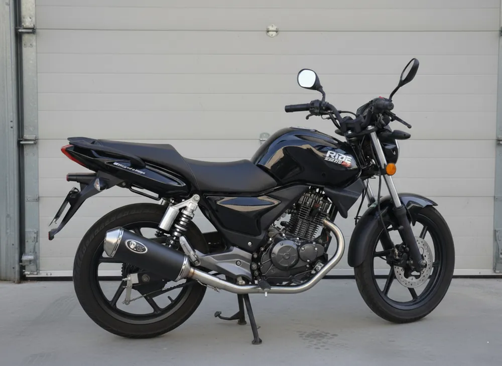 Turbo Kit X-Road Edelstahl Sportauspuff Keeway RKS Ride Zento 125 LC Aktuell