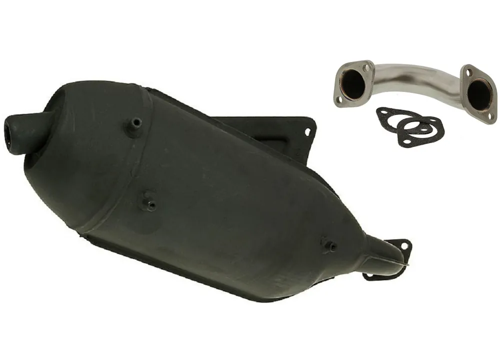 Sito Plus Auspuff + Krümmer Gilera Runner Piaggio SKR TPH 125 2 Takt Mega-Angebot