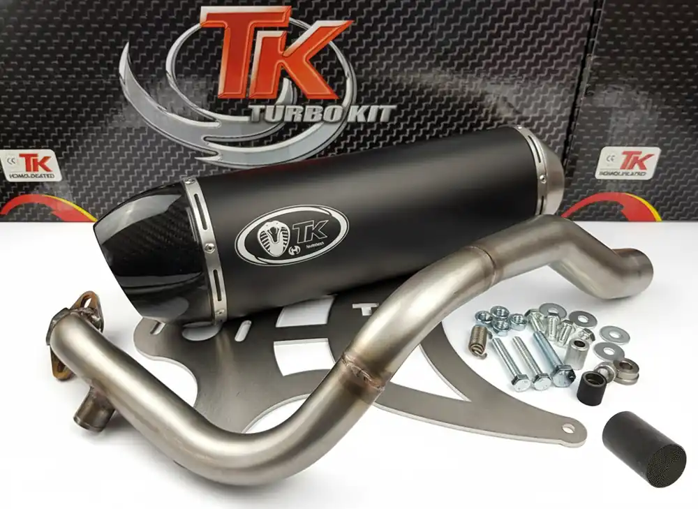 Wochenendangebot Turbokit GMax H2 Carbon Auspuff Kymco Grand Dink Daelim S2 250 4T