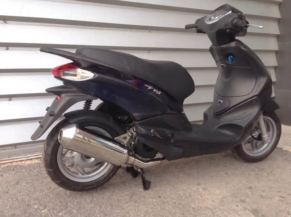 Echt Turbo Kit Edelstahl Auspuff Aprilia Derbi Piaggio TPH Liberty 125 AC