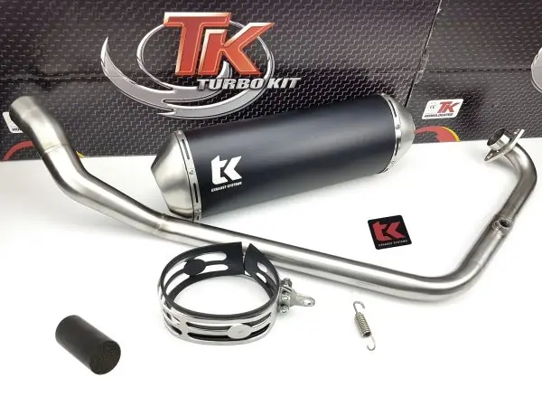Direktkauf Turbo Kit X-Road Sportauspuff + KAT Benelli BN 125 AC 4T 17-23
