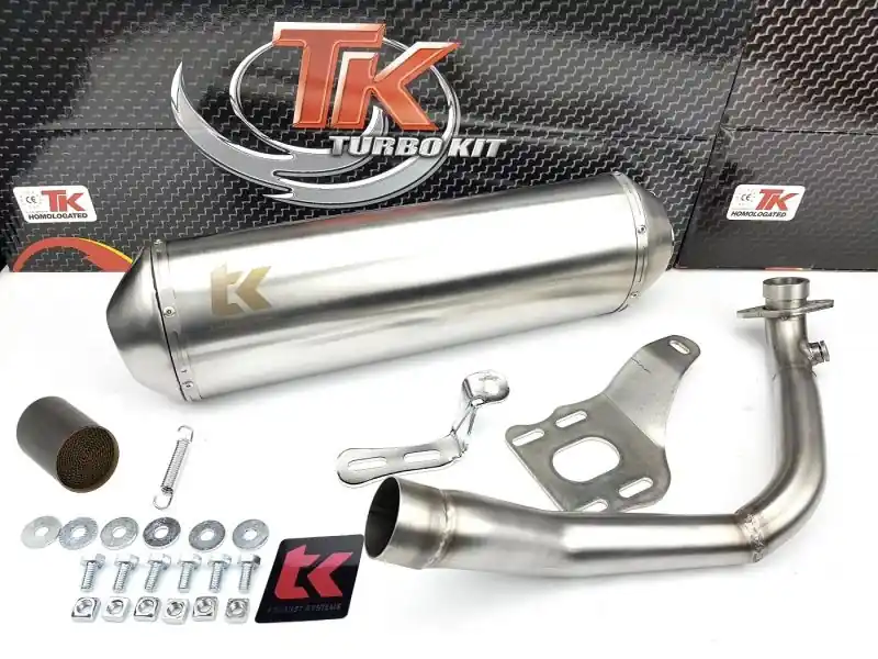 Turbokit Auspuff inkl. KAT TGB X-Motion SYM Citycom Joymax 300 4T LC Meistverkauft