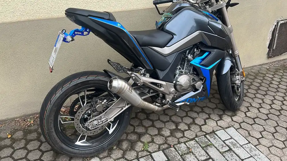 Sichere Zahlung Turbo Kit GP Edelstahl Sportauspuff Zontes ZT U1 125 LC 4T 20-21