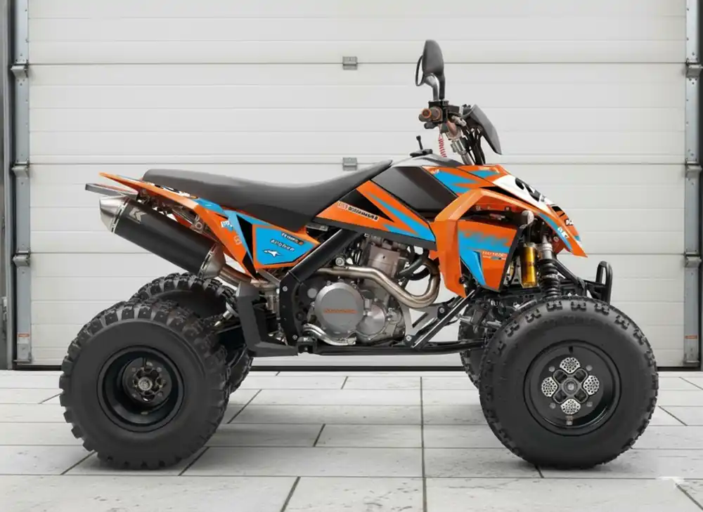 Turbo Kit Sportauspuff KTM XC 525 Quad ATV ab 2006 4T 06-20 Knallerangebot