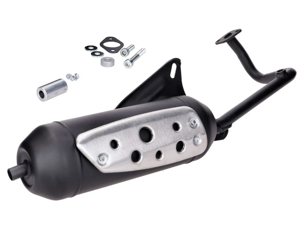 Auspuff Tecnigas Silent Pro Baotian Benzhou Kymco Znen GY6 E4 E5 4T 50 Schneller Versand