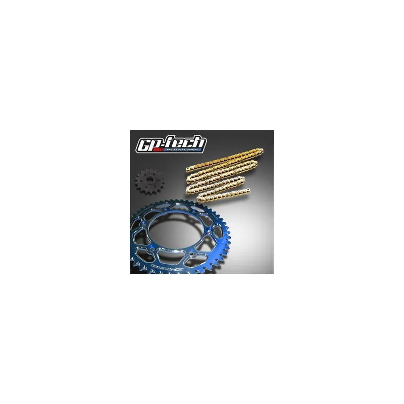 Finale Aktion GP-TECH Factory Sprocket Kettenkit KTM blau DID 520 ERT3 SX SXF EXC EXCF Six Days