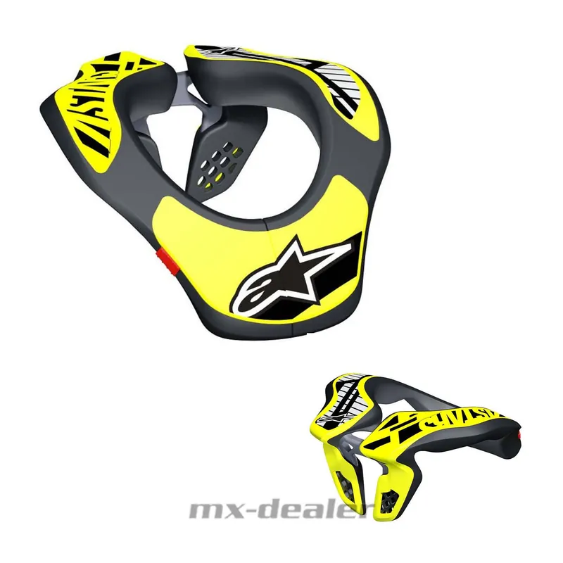 Preis Gesenkt Alpinestars Kinder Youth BNS Bionic Neck Support Neck Brace gelb