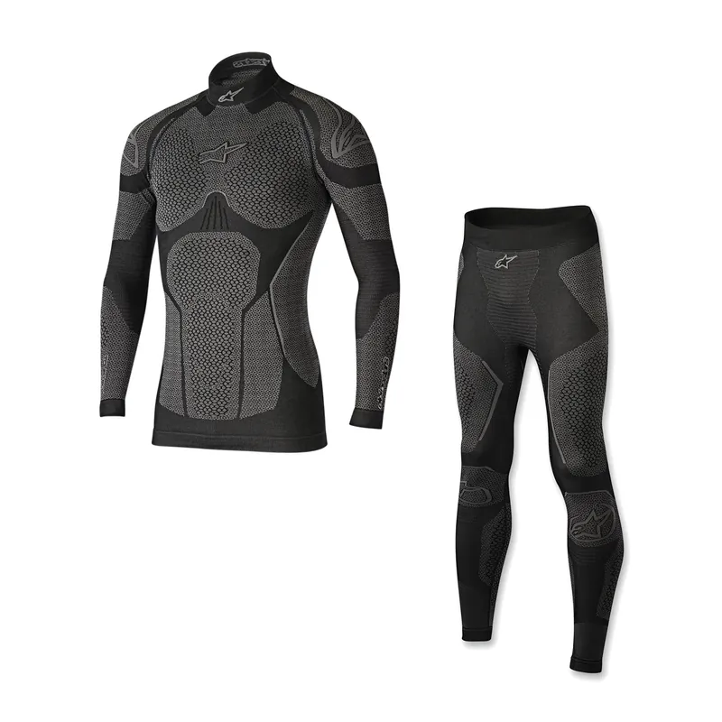 Letzte Chance Alpinestars Ride Winter Tech Layer Hose Shirt Combo MX Funktionsunterwäsche