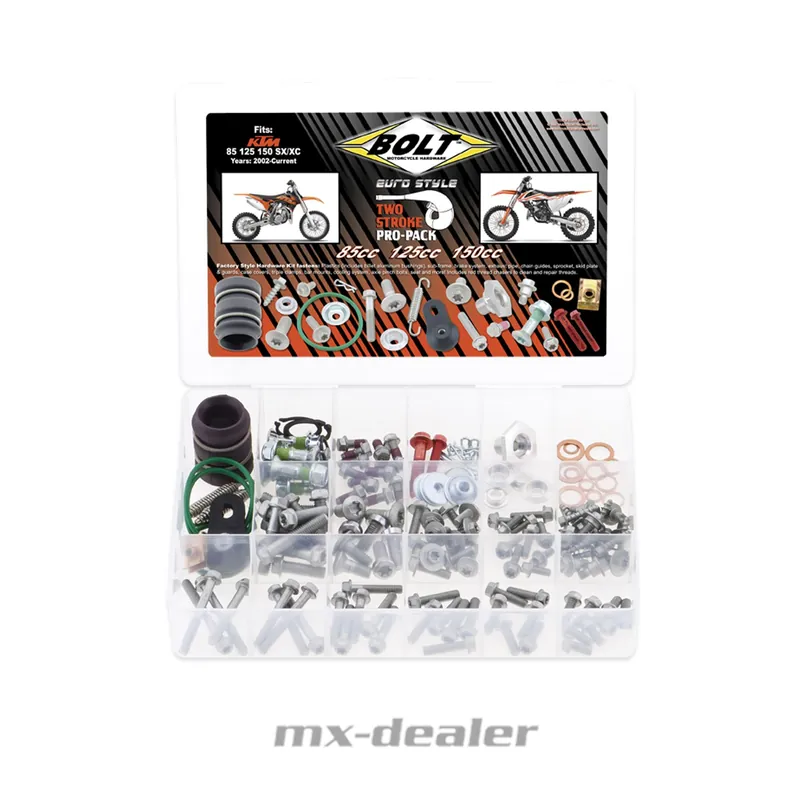 BOLT KTM Pro-Pack Schrauben Kit Satz SX 85 125 150 2Takt ab 2002 Highlight