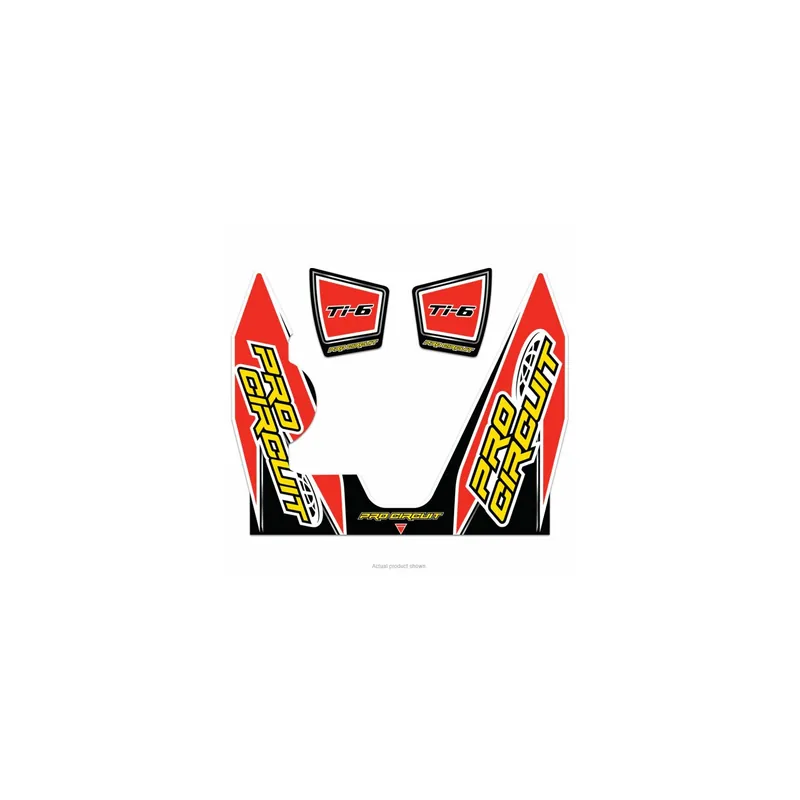 Begrenztes Angebot EXHAUST STICKER KIT TI-6