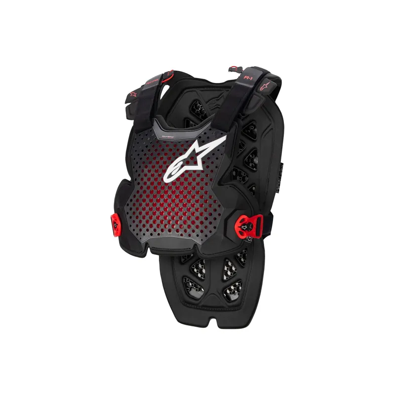 Alpinestars A1 PRO Brustpanzer Roost Guard Schwarz für Leat Brace und BNS M-L Neu Im Sortiment