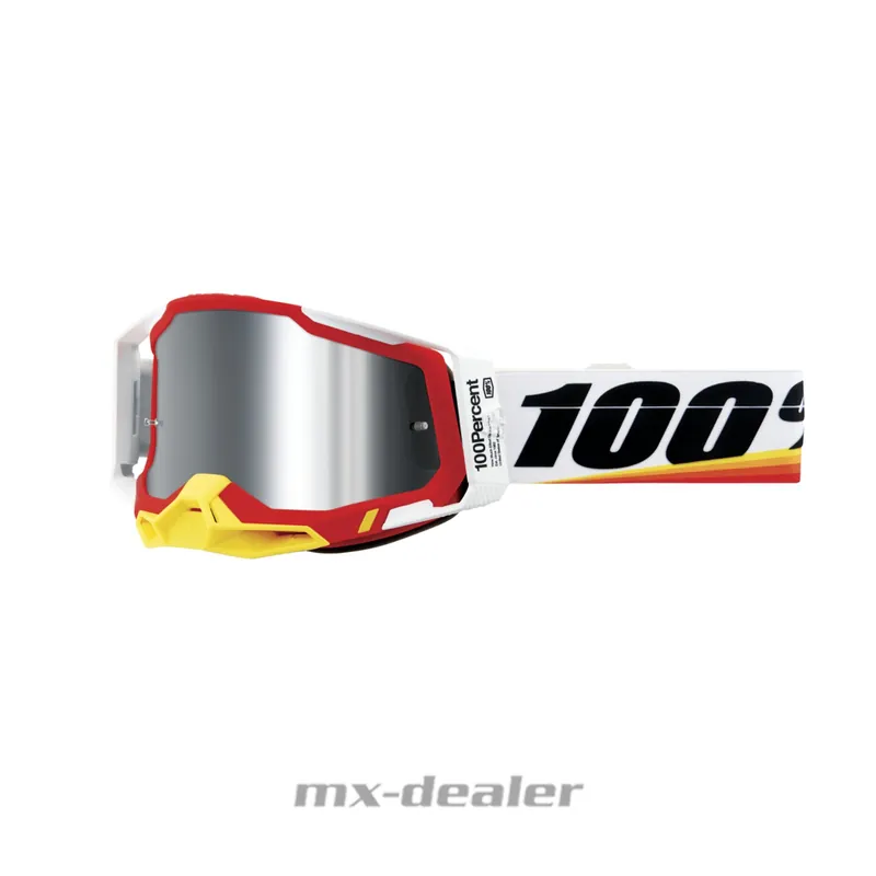 100 % Prozent Racecraft2 Arsham verspiegelt Rot MX Motocross Cross Brille MTB DH Sonderaktion