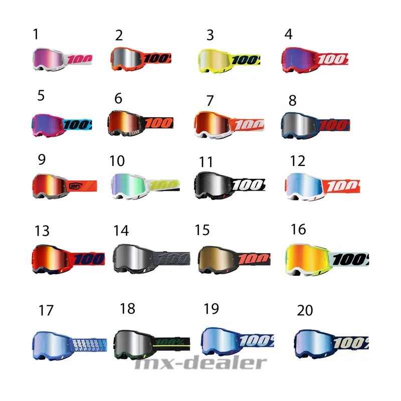 Top-Preis 100 % Prozent Accuri2 Crossbrille MX Motocross Enduro Cross Brille MTB BMX DH 9 Schrute