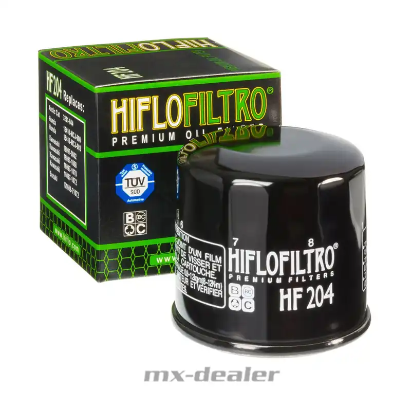 Aktuell Ölfilter Hiflo HF 204 HF204 Kawasaki ZX900 F1 F2 Ninja ZX-9R 2002 bis 2003