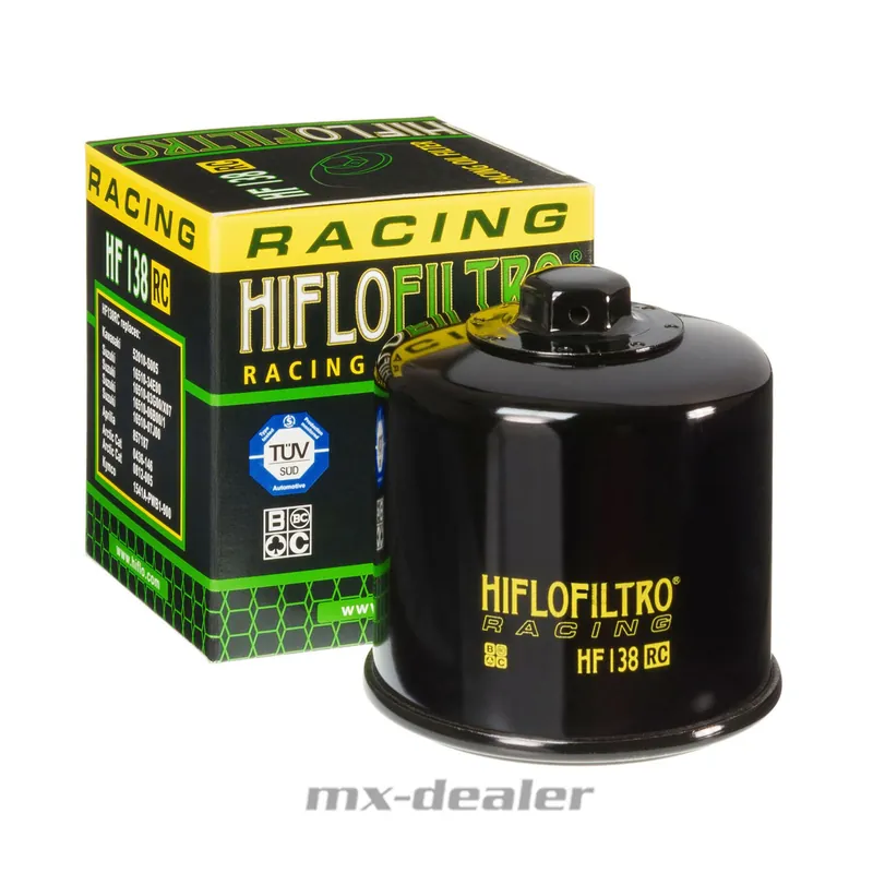 Sonderaktion Ölfilter Hiflo HF138RC Racing Suzuki GSX-R 750 Baujahr 1988 bis 2021 Premium