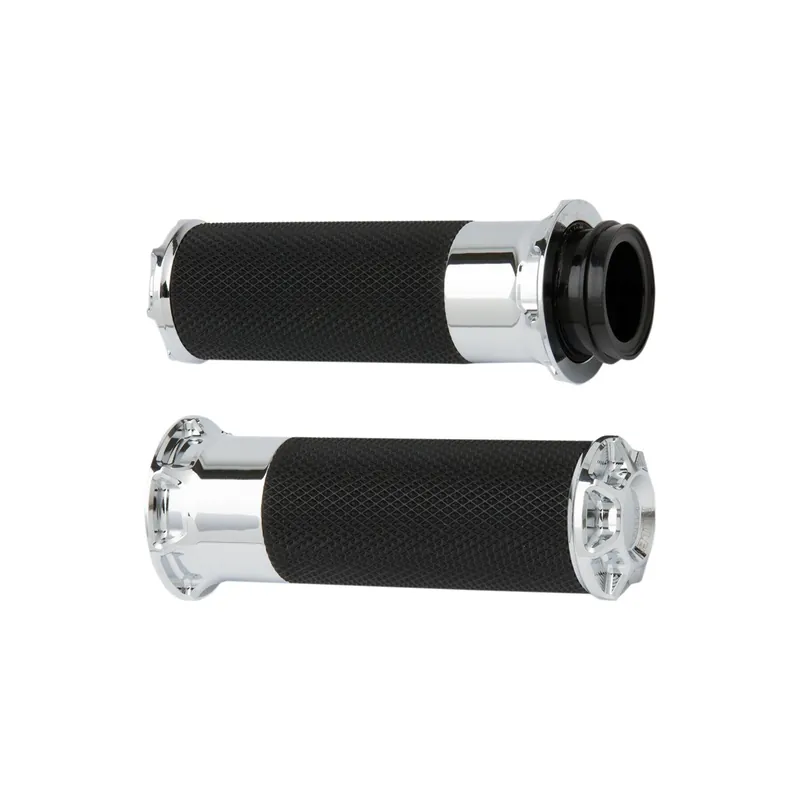 Arlen Ness Griffe Beveled Fusion schwarz/chrom Seilzug Abverkauf