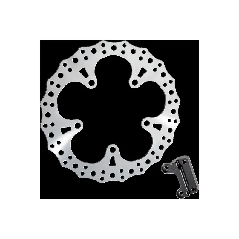 Günstig Arlen Ness Bremsscheibe Jagged 330mm silber f. Harley Touring 14–24 300-013