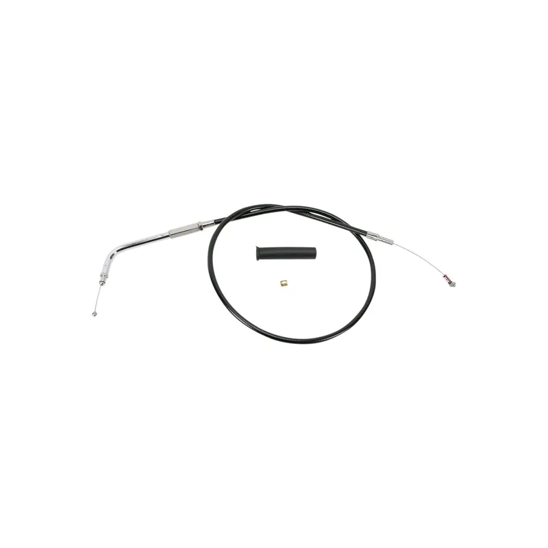 Drag Specialties Schwarzes Vinyl Gas-/Leerlaufseil L2" Schwarz Idle L2" f. 302B Jetzt Bestellen