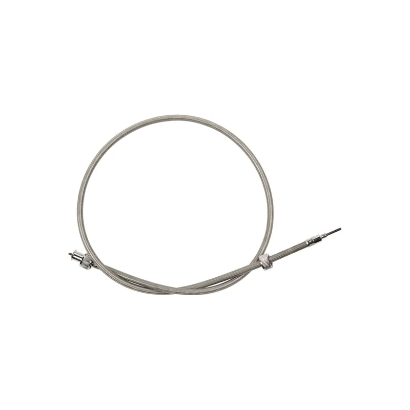 Sonderangebot Drag Specialties Tachowelle für Frontantrieb L40" Silver f. Harley 100B