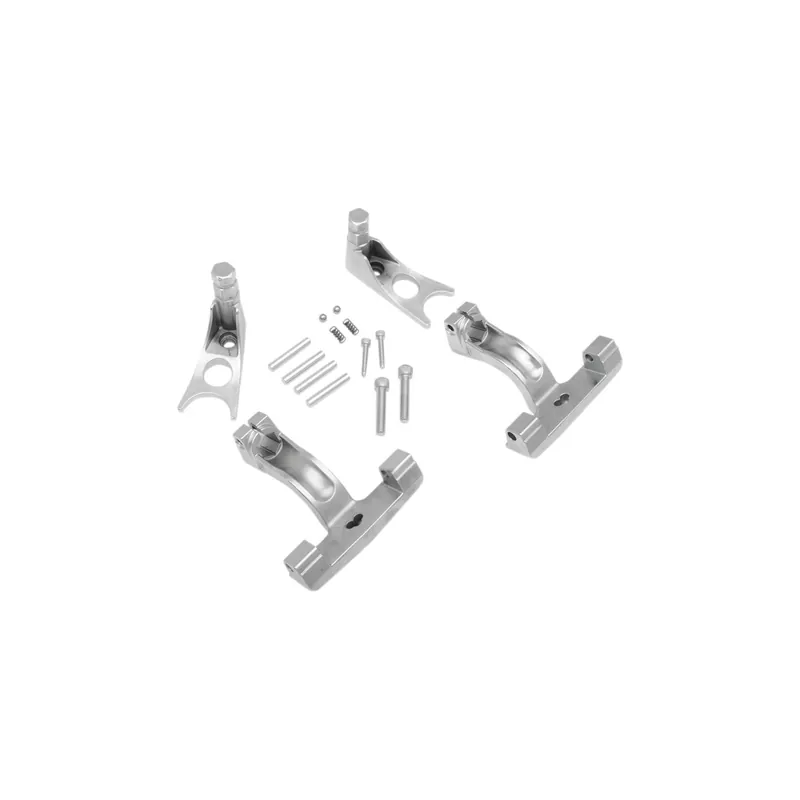 Drag Specialties Montagekit für Beifahrer Trittbretter Chrom f. Harley 411C Preis Gesenkt