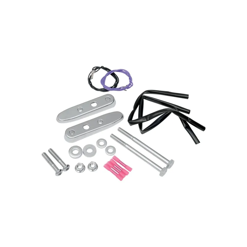 Drag Specialties Blinker-Versatz-Kit hinten Chrome f. Harley 03A3 Sonderaktion