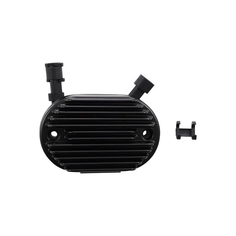 Zertifiziert Drag Specialties Premium-Spannungsregler Schwarz 40 A f. Harley 8BLK
