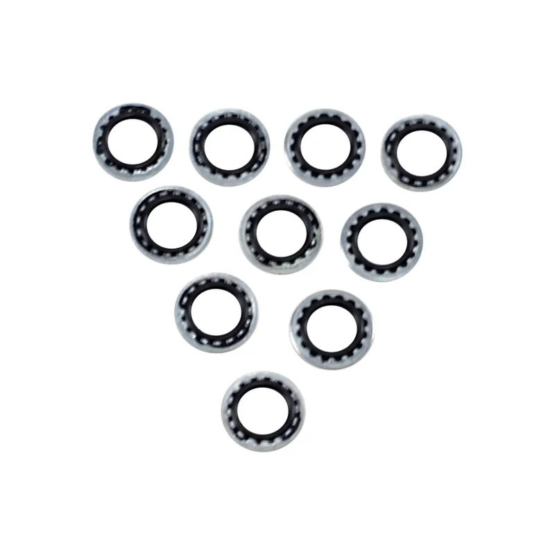 Versand Am Gleichen Tag Drag Specialties Dichtscheiben für Hohlschrauben Silver 11