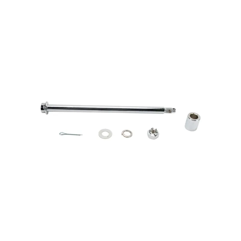 Drag Specialties Hinterradachsen-Satz L13" Ø19,1mm Chrom hinten f. Harley C520 Bestseller