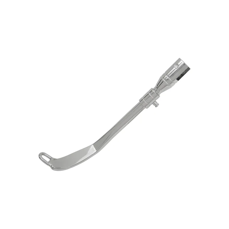 Letzte Chance Drag Specialties Seitenständer L=241 mm Chrom Standard f. Harley