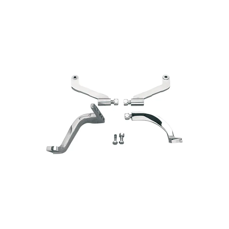 Drag Specialties Montagehalterungen für Fahrertrittbretter Chrom f. Harley Sale
