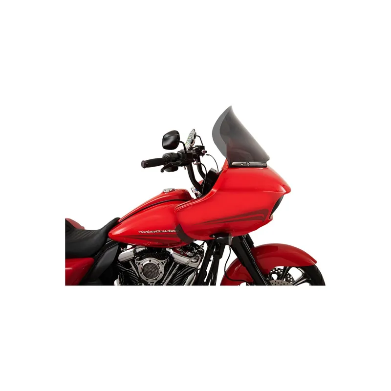 Solange Der Vorrat Reicht KLOCK WERKS Pro Touring Flare 15" D Smoke Windschild f. Harley FLTR 2015- s Lis.