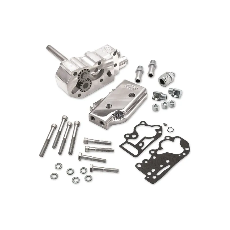 S&S Billet Ölpumpensatz Universal Cover f. Harley Big Twin 70-99 Kracherpreis