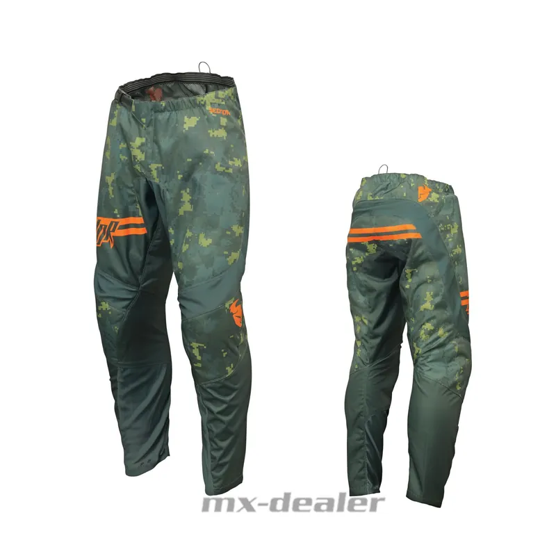Kracherpreis Thor MX Sector Digi Camo Grün Crosshose Cross Motocross Enduro Quad US 36 / EU 52