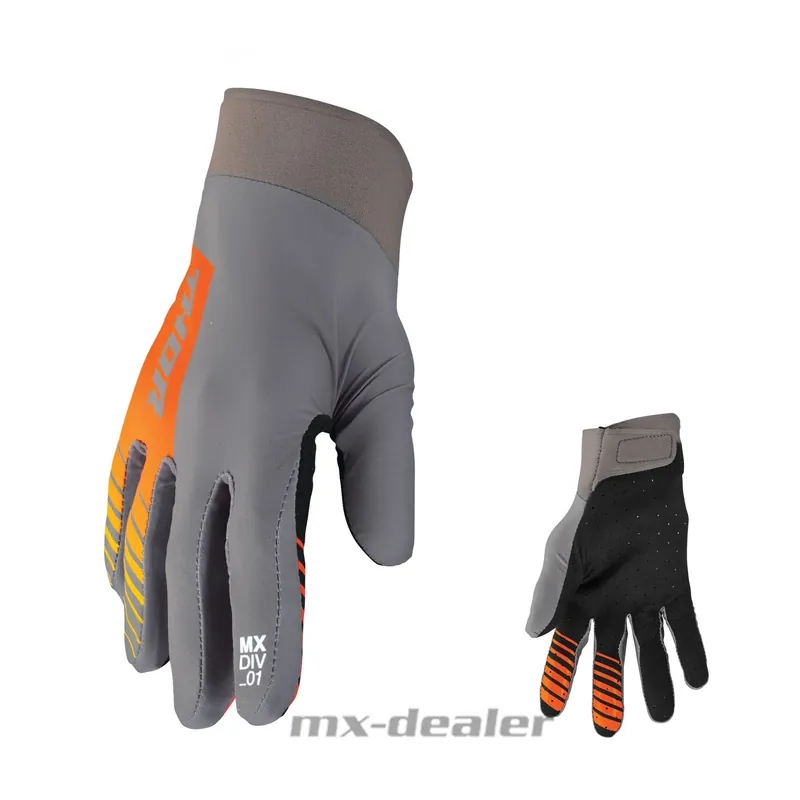 Sichere Zahlung Thor Agile Analog Handschuhe Charcoal Orange MX Motocross Enduro Quad BMX MTB Downhill