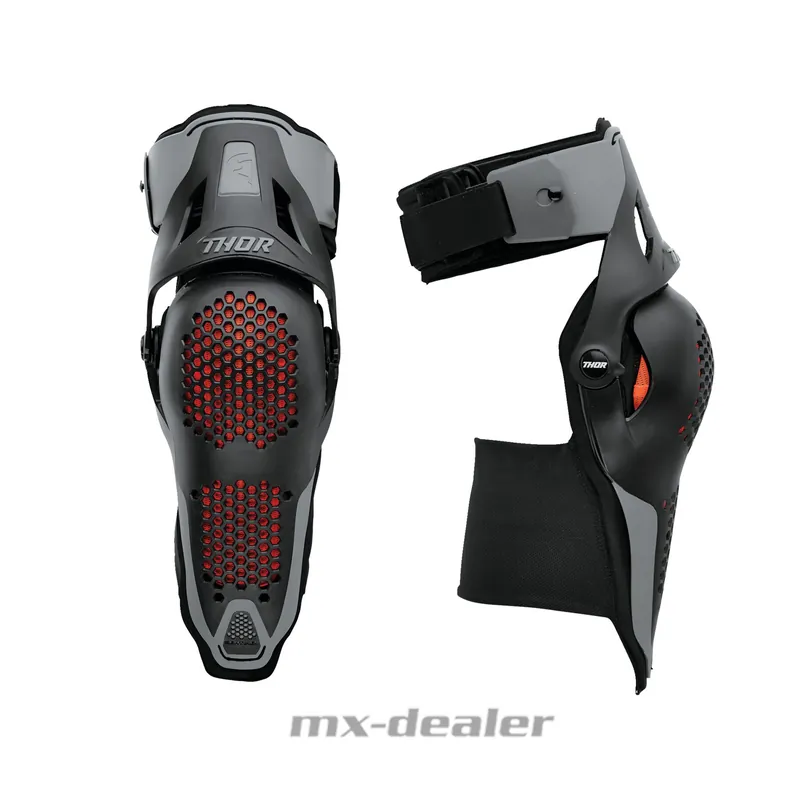 Bestpreis Thor MX Knieschützer Kneeguard Sentinel Schwarz Motocross Enduro Supermoto L/ XL
