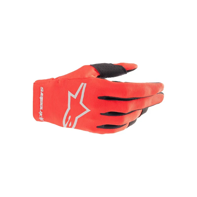 Geprüft Handschuh RADAR RED/SLV L