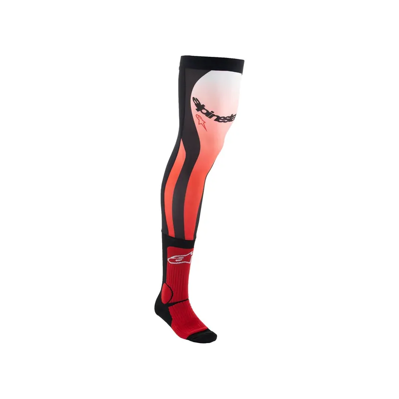 Socken Knie BRacerE RED/WT SM Schneller Versand