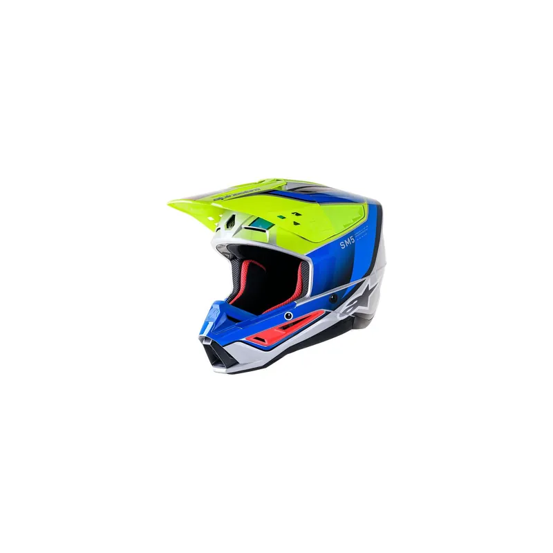 Zertifiziert Helm SM5 SAIL YLW/BL XS