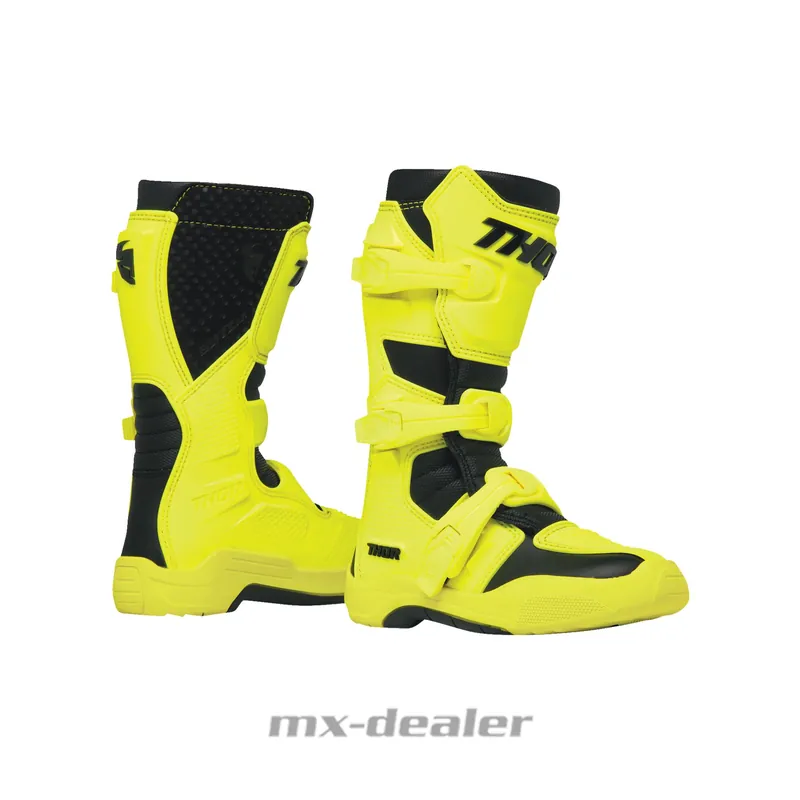 Günstig Thor Youth Blitz XR MX Kinder Crossstiefel Acid Enduro Motocross Stiefel Kids 37
