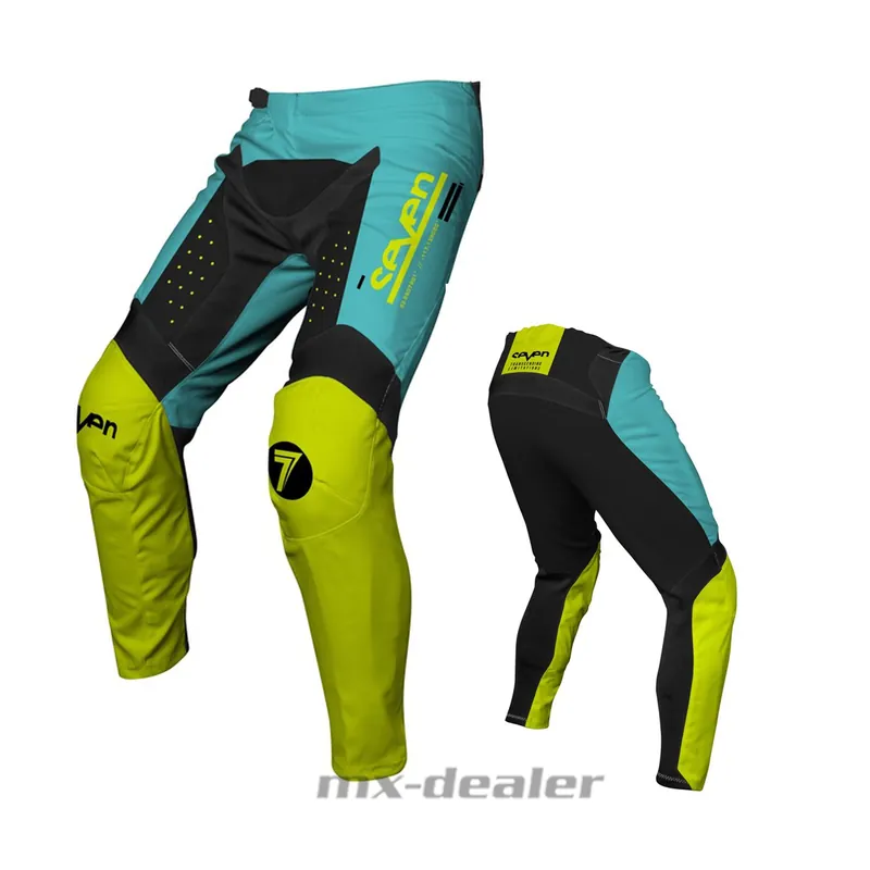 Bestpreis Seven MX VOX Aperture Gelb Blau 2024 Motocross Enduro Cross Hose Crosshose