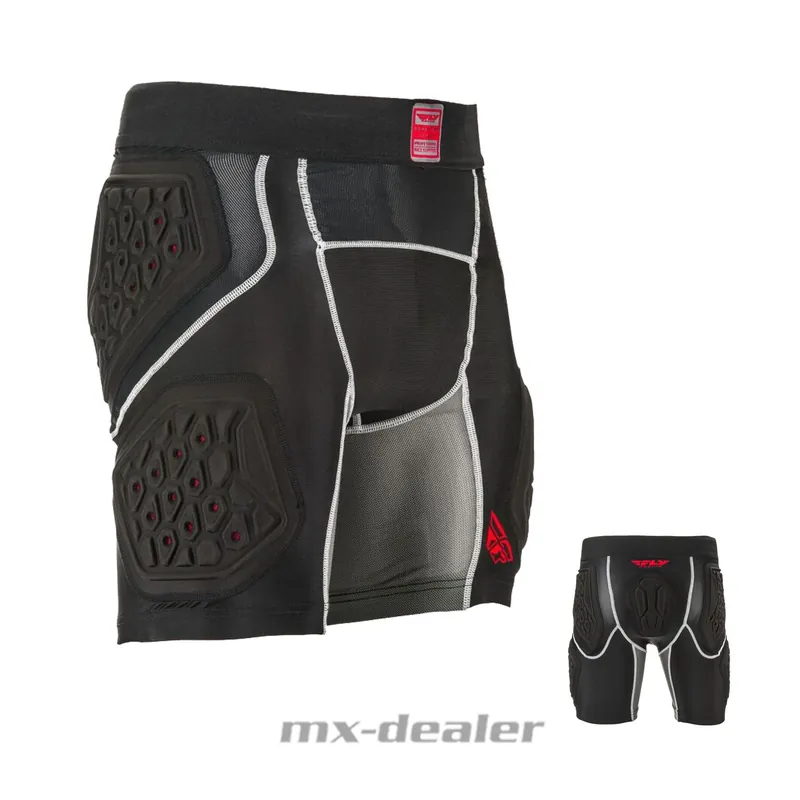 Letzte Chance FLY Racing Short Compression BARRICADE Protektoren Hose Enduro MTB MX Motocross S