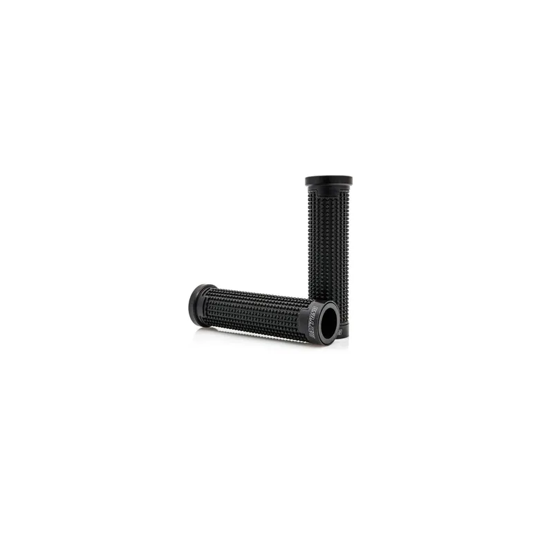 Aktuell DAYTONA "GRIPPYGRIP" GGDM-CROSS Griffgummi paar schwarz mit schwarzem Aluminium Ring ø22.2 mm 7/8"