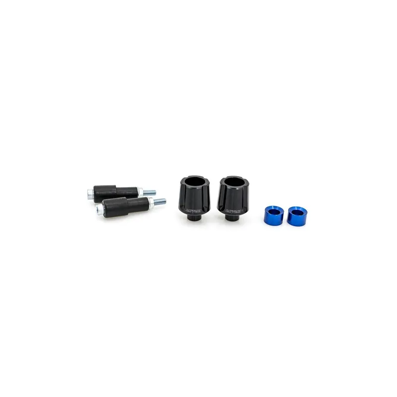 Preis Gesenkt DAYTONA "COMPASS" Lenkergewichte Set Aluminium CNC blau eloxiert 14-19mm