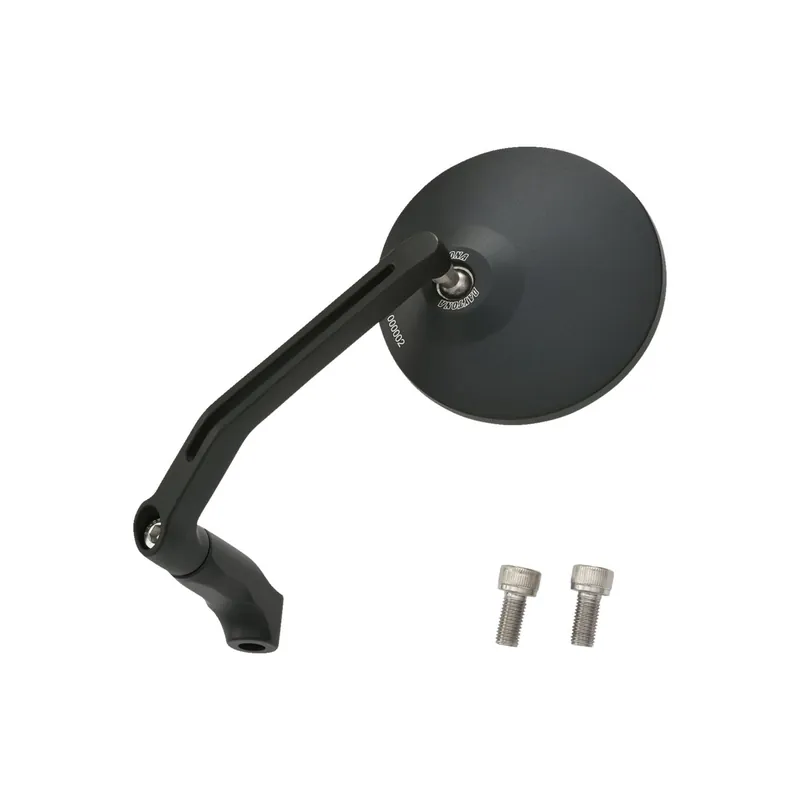 DAYTONA D-MIRROR-3 Aluminium Seitenspiegel schwarz ROUND exzentrisch Preis Gesenkt